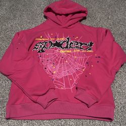 Pink Spider Hoodie
