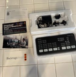 Blackmagic Design ATEM Mini Pro ISO HDMI Live Stream Switcher