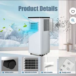 8000 Btu (5000 Btu Sacc) Portable Air Conditioner 