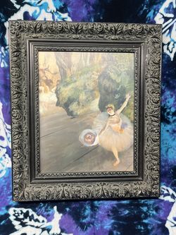 Edgar Dégas dancer taking a Bow