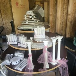 Cake Decorations And Plates