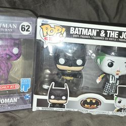 Batman And Joker Funko Pop