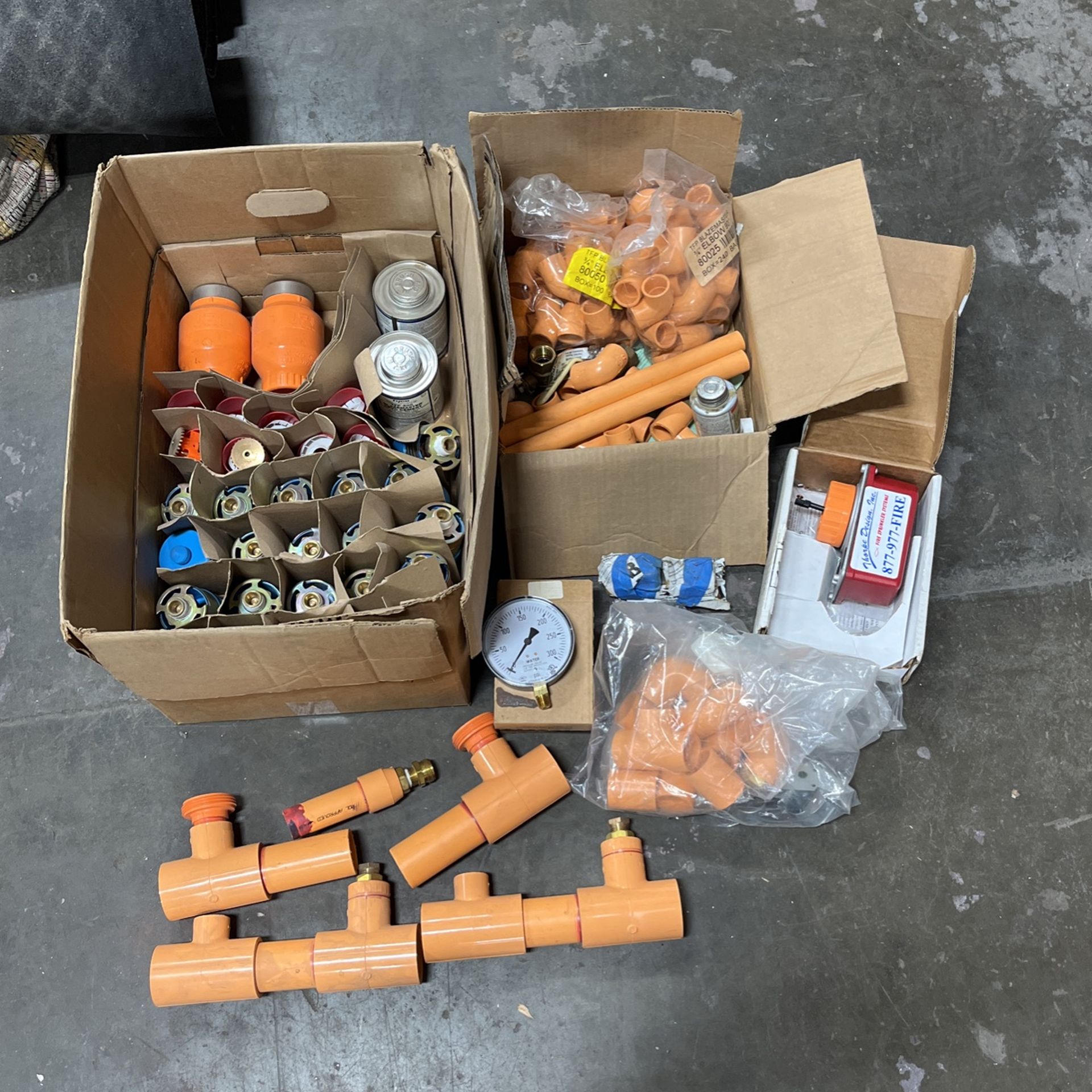 CPVC Fire Protection Materials (Enter Lot)