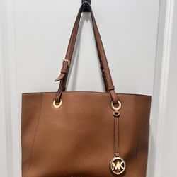 Michael Kors Leather Tote Handbag