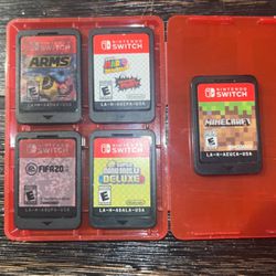 Nintendo Switch Games(Mario Bros U deluxe On Hold)