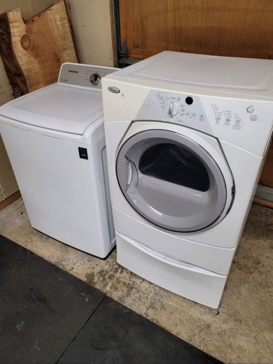Washer and Dryer