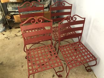 Iron chairs