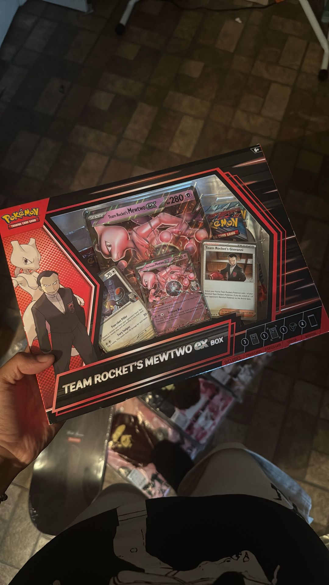Pokemon Cards Destine Rivals Mewtwo Ex Box