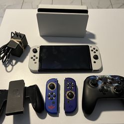 Switch Oled With Accessories 
