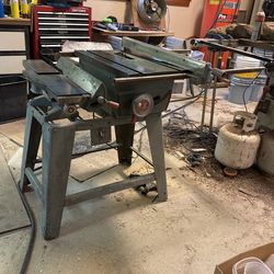 Table Saw And Plainer 