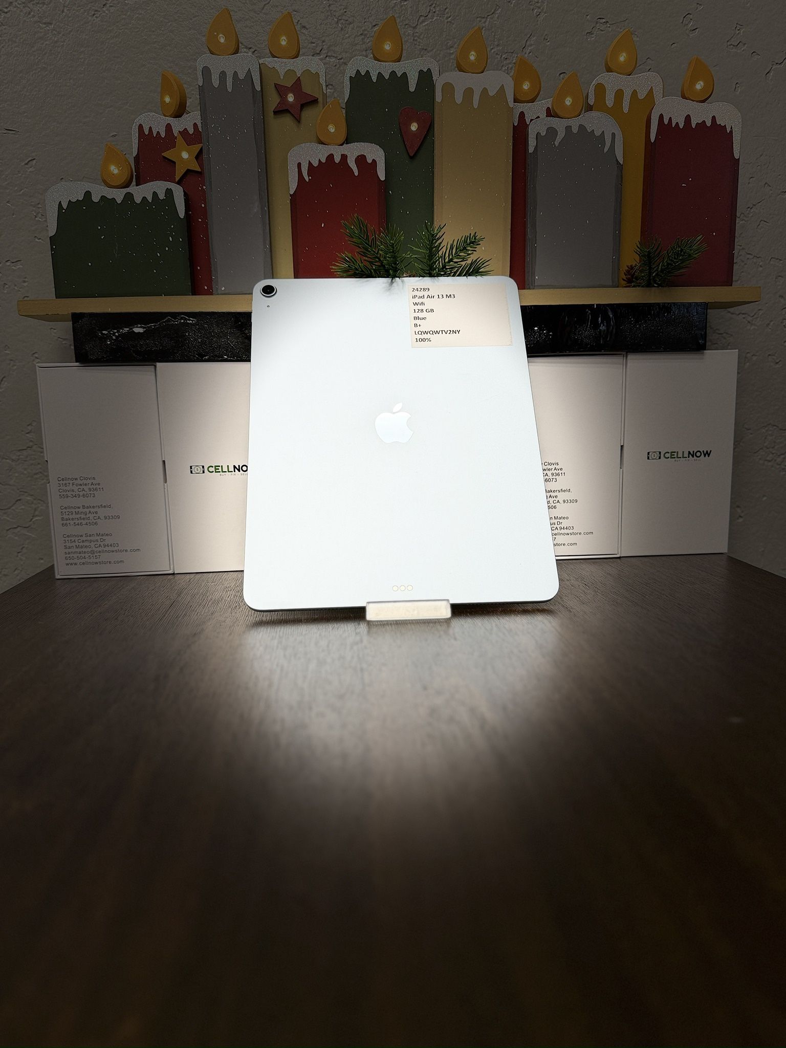 iPad Air 13” M3 WiFi Only 128GB - Blue