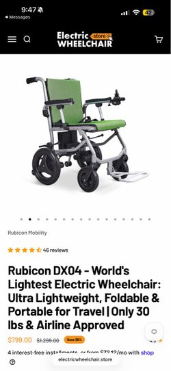 Electric wheelchair