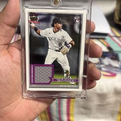 Ryan Ritter Topps Series One 1991 Relic Card