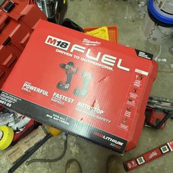 M18 FUEL 18V Lithium-Ion Brushless Cordless Hammer Drill and Impact Driver Combo Kit (2-Tool) NO BATTERIES!