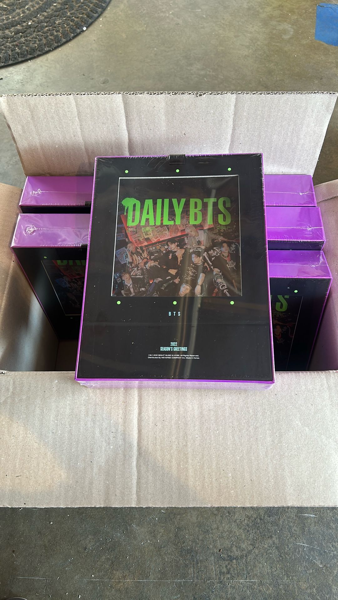 BTS 2022 Season’s Greetings – Brand New, Sealed!