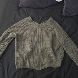 Olive Green Sweater