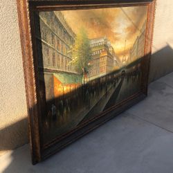 XL Paris Painting 5x7