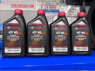 Genuine Toyota ATF WS fluid