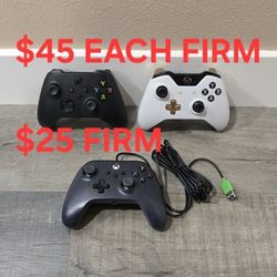 XBOX ONE CONTROLLERS, GREAT CONDITION, FIRM PRICE, READ DESCRIPTION FOR DETAILS
