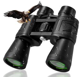 10x50 Binoculars for Adults, HD BAK4 Prism FMC Multi-Coated Lens