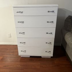 Vintage all Wood Furniture dresser 