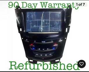 2013 - 2015 Cadillac ATS CTS XTS SRX Cue Navigation Display Without Seat Options