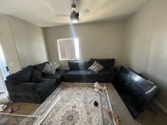 Sofas and brand New LG QNED TV evo AI