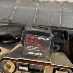 Sears/ Craftsman Belt sander 