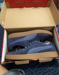 Puma shoes blue smash v2 SD JR 5.5 size