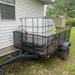 5x8 Old School Trailer With Springs