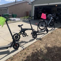 Electric Scooters And E-Bikes 
