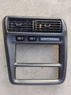 Chevy Camaro Radio Trim
