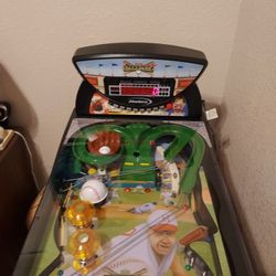  STANDING BASEBALL PINBALL  MACHINE WITH INSTRUCTIONS  