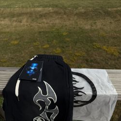 NEW BLACK HELLSTAR SHORTS