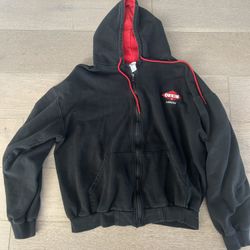 Vintage Canadian Quarter Zip Hoodie 