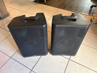 QSC CP12 Powered Speakers (PAIR)