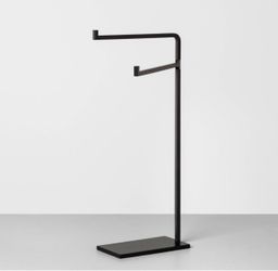 Hearth & Hand with Magnolia Black Metal Towel Stand