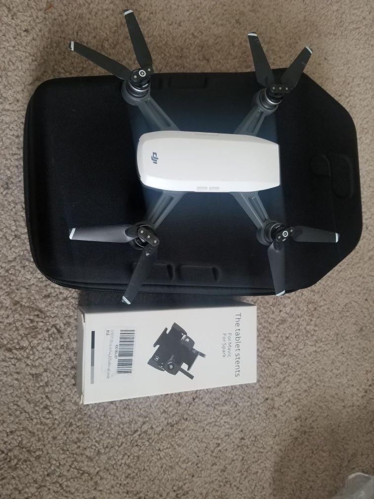 DJI spark and Tablet stents no controler