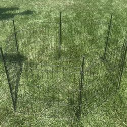 Pet Puppy Pen with Door, Foldable