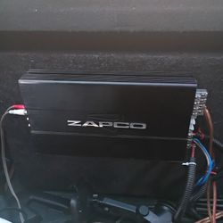 Zapco Amp 12" Sound stream Tarantula