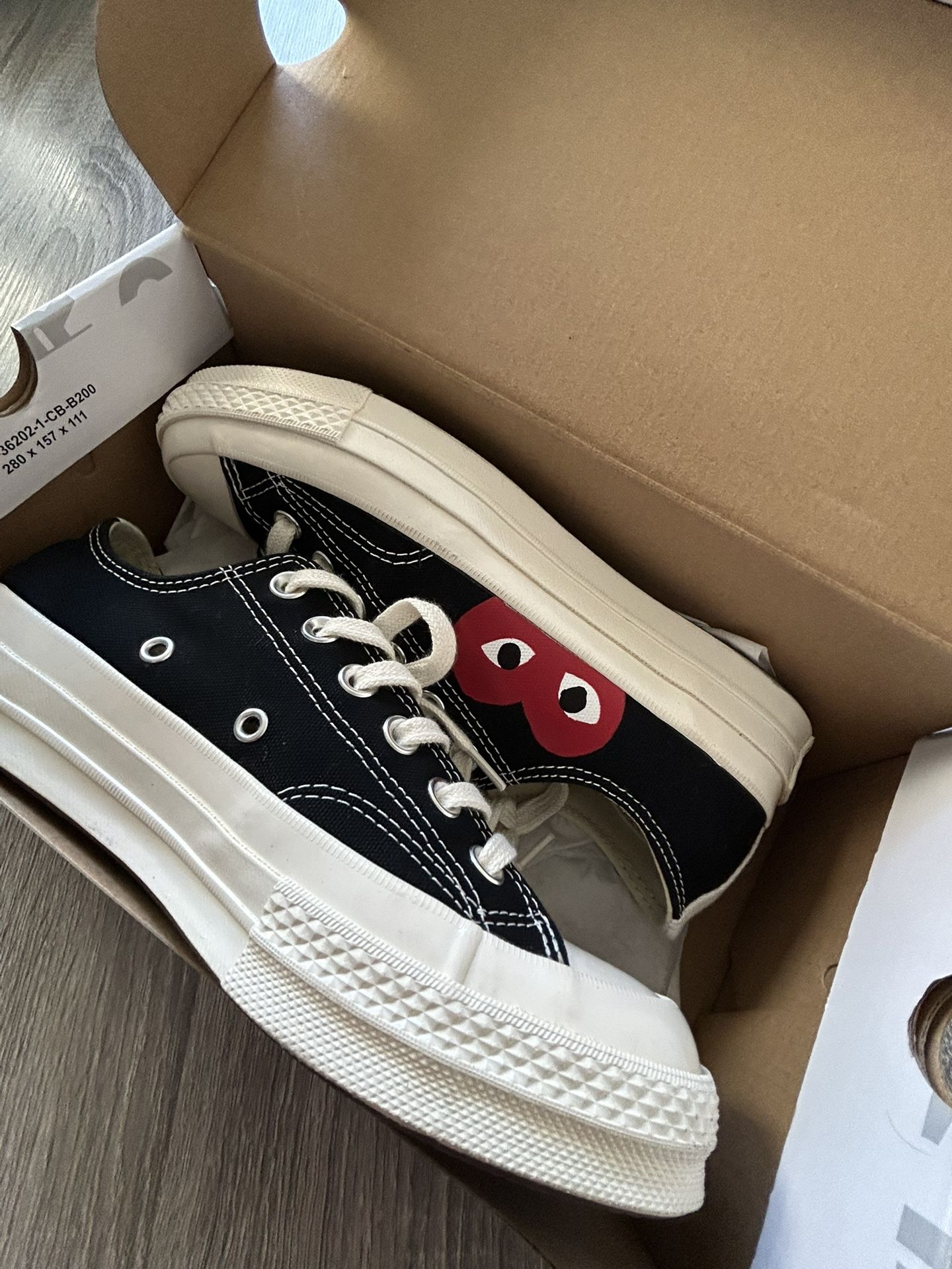 5 Men / 7 Women CHUCK 70 CDG OX