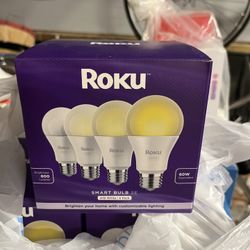 Roku Smart Light Bulbs 3 Packs $15/per