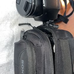 Sony Camera With Case