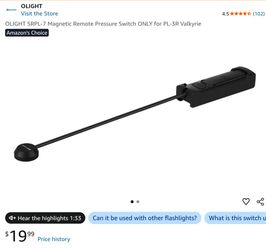 Olight SRPL-7 Magnetic Remote Pressure Switch