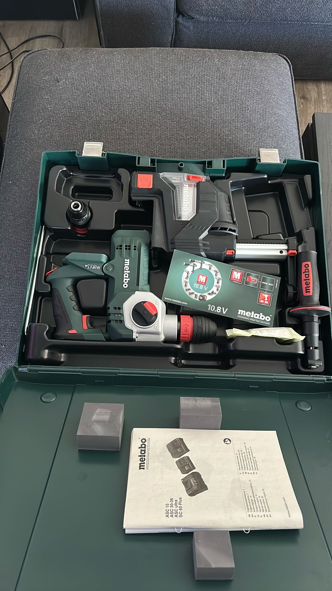 Metabo KHA LTX BL 24 Quick + ISA 18 LTX 24 NEW