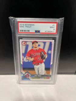 Mike Trout 2018 Bowman 