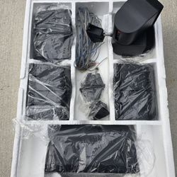 Home Theater Speaker Set - Satellite And Center