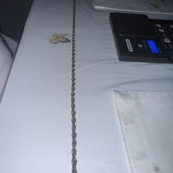 14 K Necklace And Pendant 