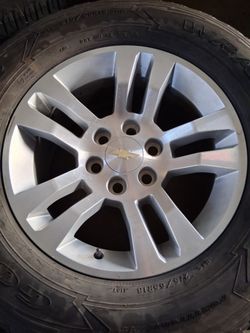 18"Rines y Llantas Chevy Silverado Tahoe