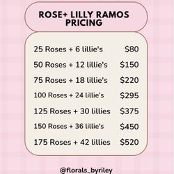 Rose and Lilly ramos 